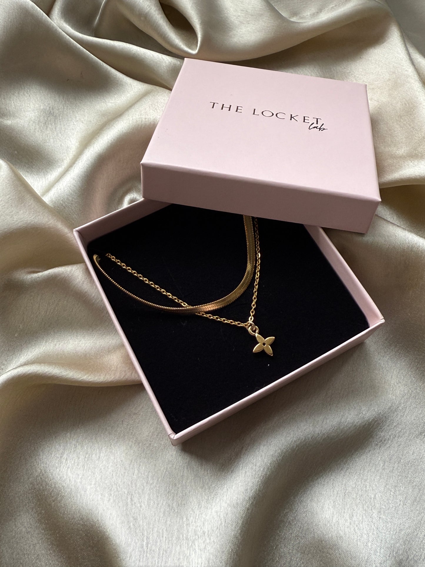 Authentic Reworked Necklace - Diamond double chain