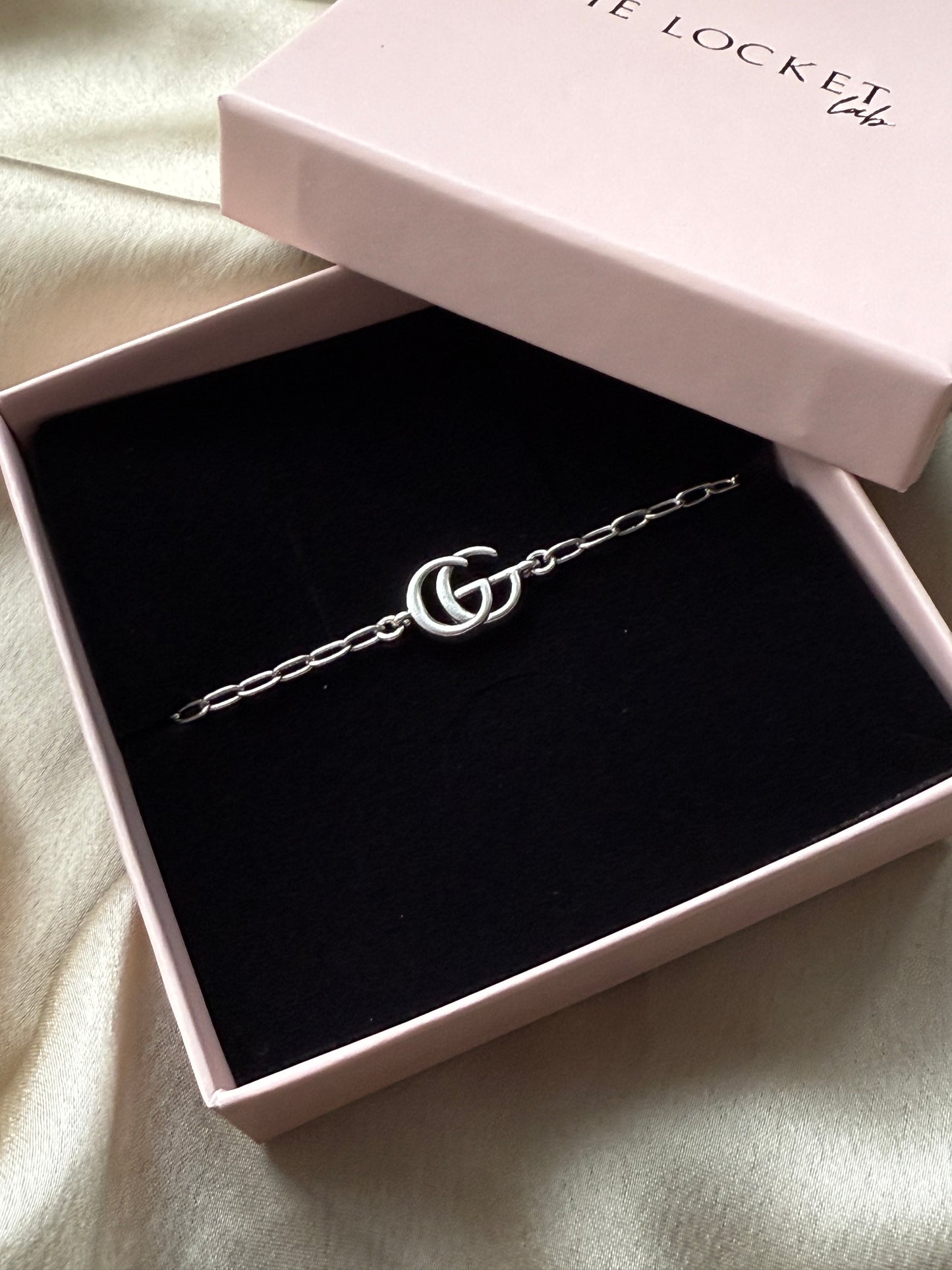 Authentic Reworked Bracelet - Silver GG