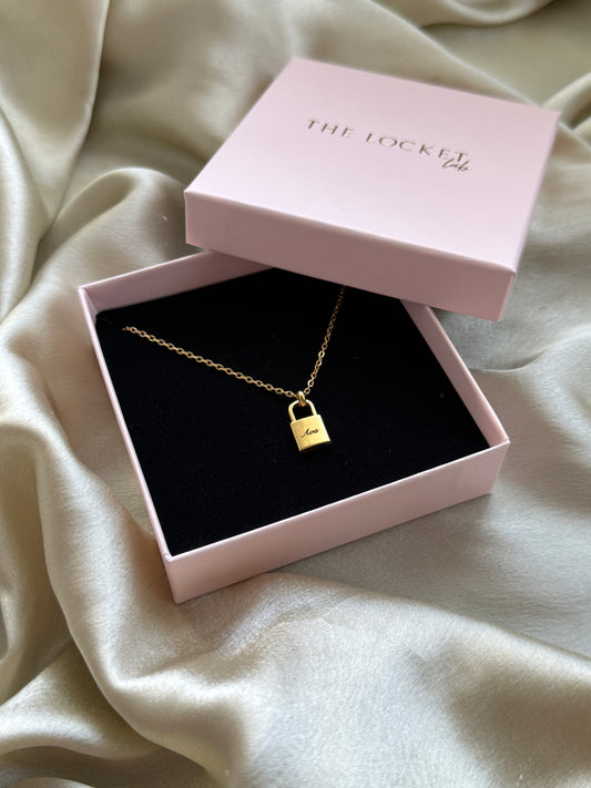 Personalised Lock Necklace