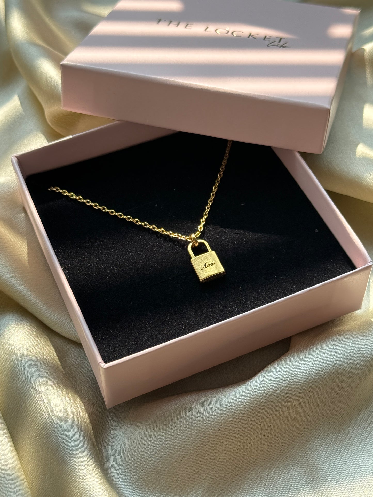 Personalised Lock Necklace