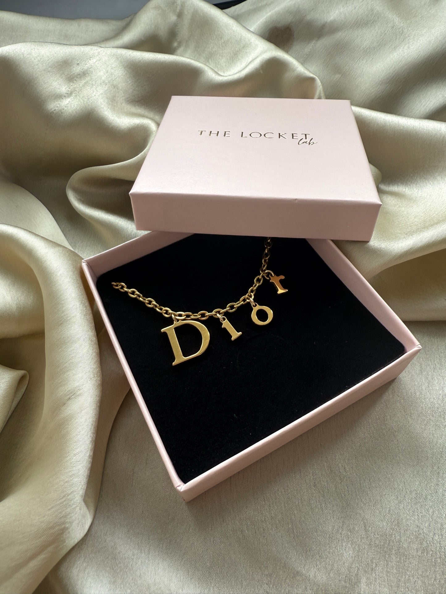 Authentic Reworked Letter Necklace Style 2