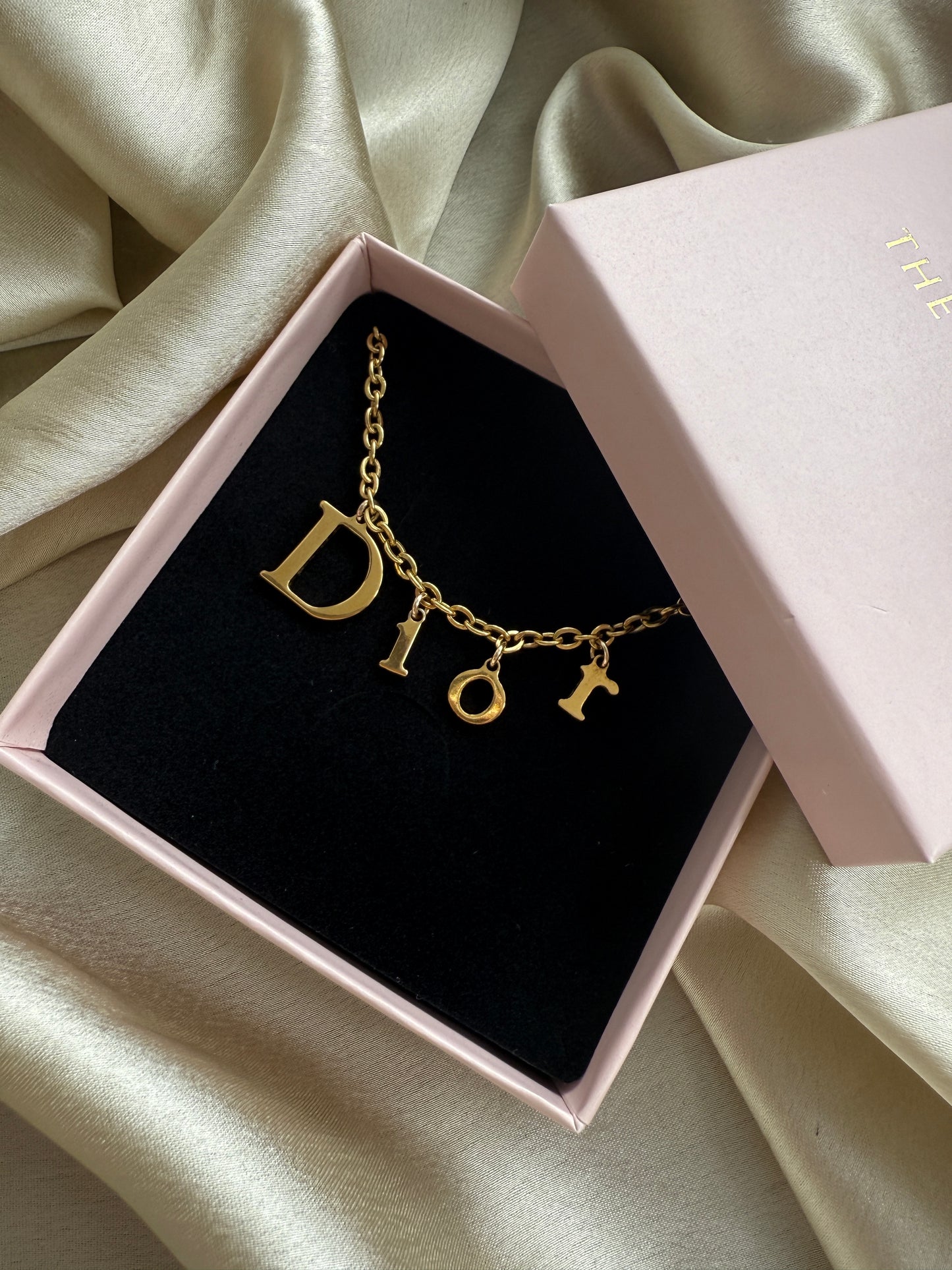 Authentic Reworked Letter Necklace Style 2